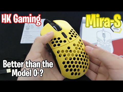 HK Gaming Mira S Lightweight Gaming Mouse Review and Unboxing - Fortnite Test