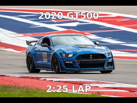 2020 GT500 COTA 2:25 Lap w/Edge Addicts