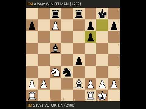 Savva Vetokhin vs Albert Winkelman- World Juniors 2023