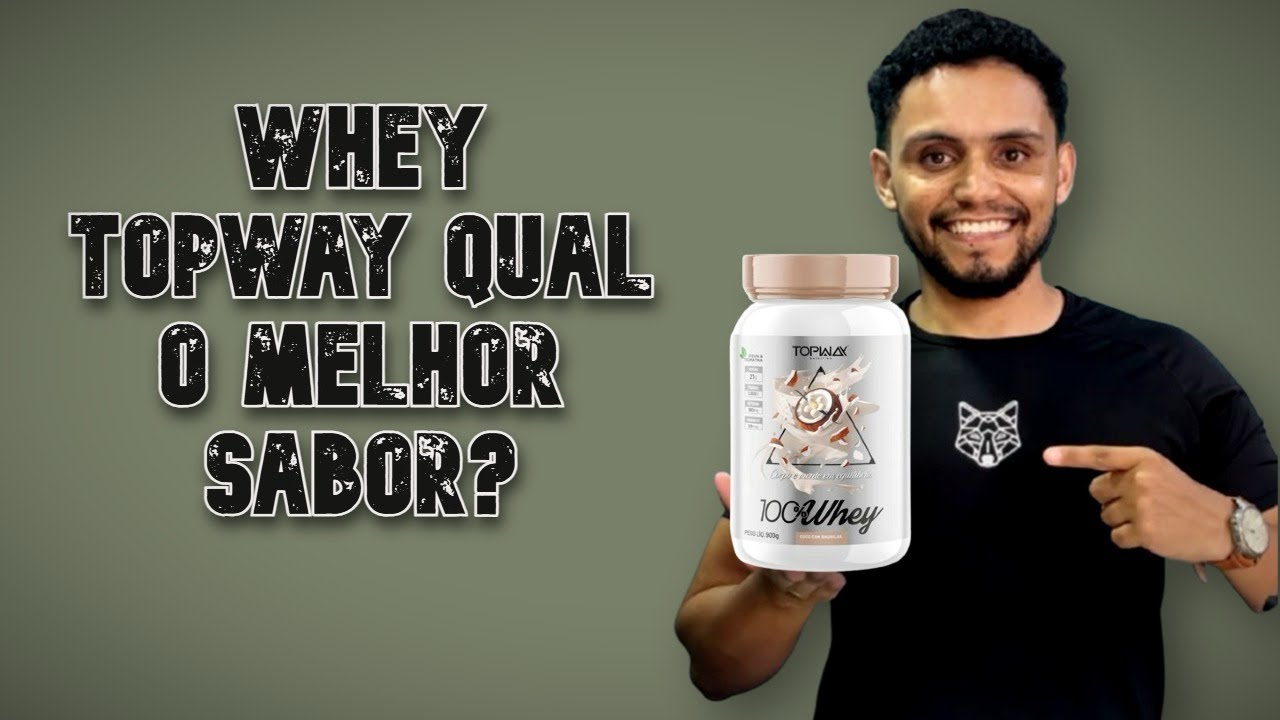 Miniatura da avaliação em vídeo de Suplemento Max Titanium Top Whey Protein 3W 900g Sabor Chocolate