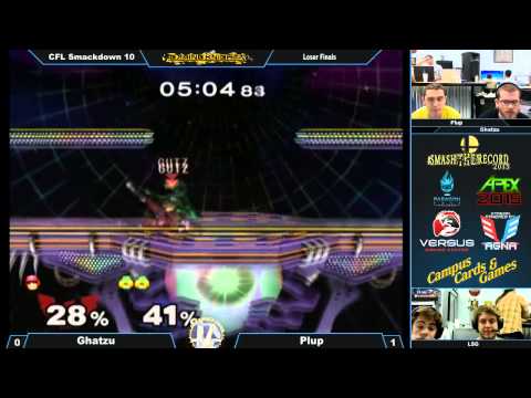 CFL Smackdown 11/25 - Plup vs Gahtzu - Melee Losers Finals