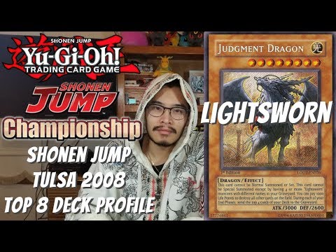 Yugioh Shonen Jump Championship Tulsa 2008 Top 8 Retro Deck Profile - Lightsworn - MY 1st TOP!!!