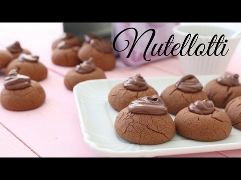 NUTELLOTTI FATTI IN CASA - Homemade Nutella Truffles Cookies