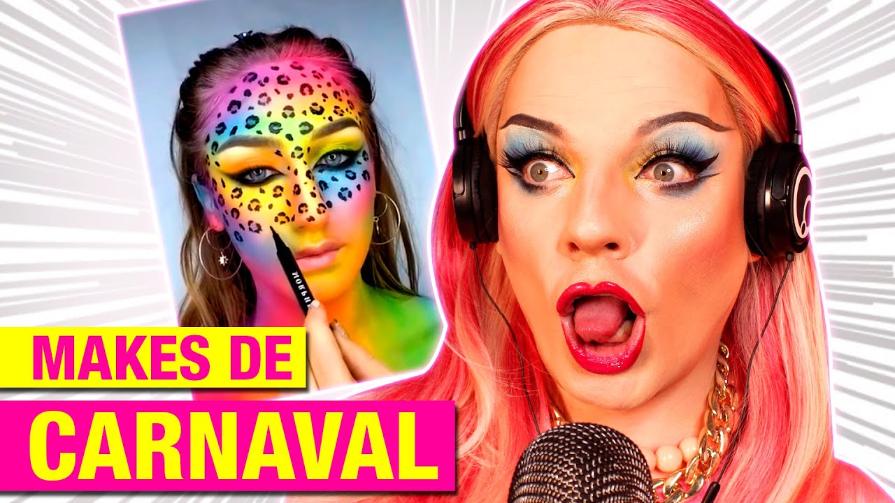 REAGINDO E ANALISANDO: Makes de Carnaval - Lorelay Fox