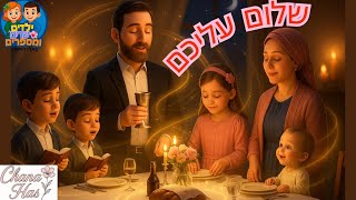 שלום עליכם שיר במיוחד לשבתA Special Shalom Aleichem Song#שלום עליכם #שבת #שיריםלילדים Shabbat songs#