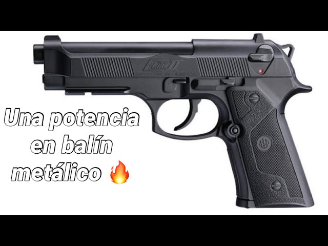Vídeo relacionado con Outletdel ocio Modelo U58090. Pistola perdigon Beretta Elite ll Gas Co2. 4,5mm. + Funda + Balines + Bombonas co2. 23054/29318/13275