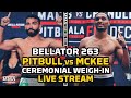 Bellator 263: Pitbull vs. McKee Ceremonial Weigh-In LIVE Stream | 4pmET / 1pm PT |  MMA Fighting