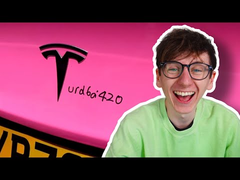 Jack VANDALISES his Tesla
