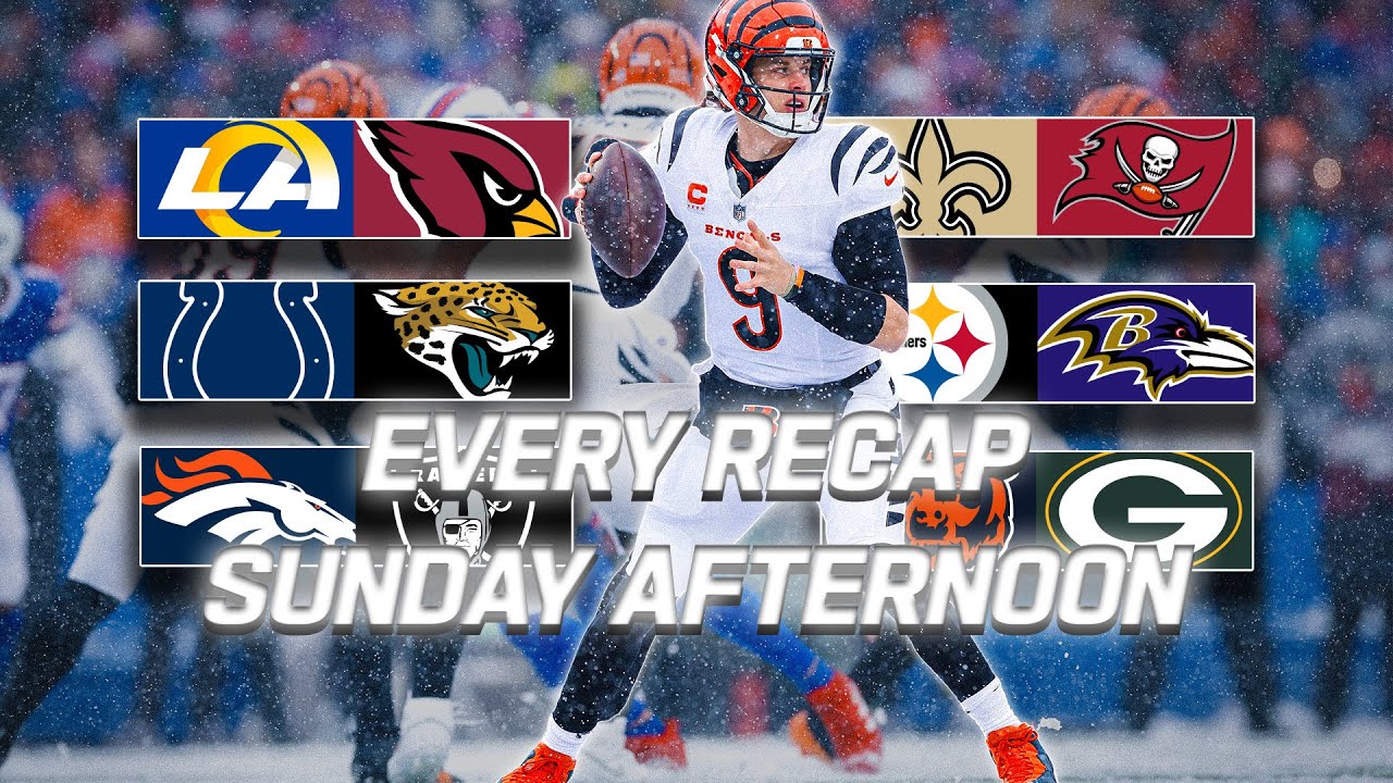 Every Recap from Sunday Afternoon | 2025 NFL Season Week 14