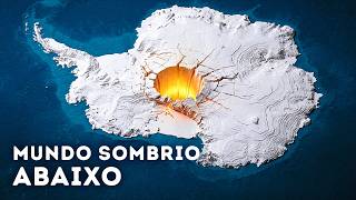 Cientistas descobrem um enorme mundo escondido sob a Antártida