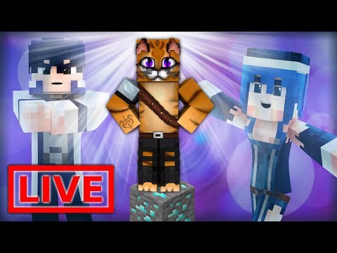 Xylophoney - Fairy Tail Origins LIVE: NAMING OUR PETS! (Anime Minecraft Roleplay SMP)
