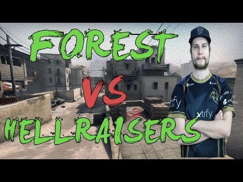 CSGO: POV NiP f0rest vs HellRaisers (25/8) dust2 @ FACEIT League 2015 Stage 3