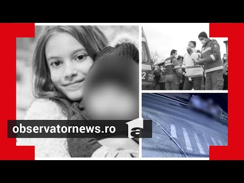 ANIMAȚIE: Cum s-a produs accidentul în care o maşină a poliţiei a spulberat două fetiţe pe trecere