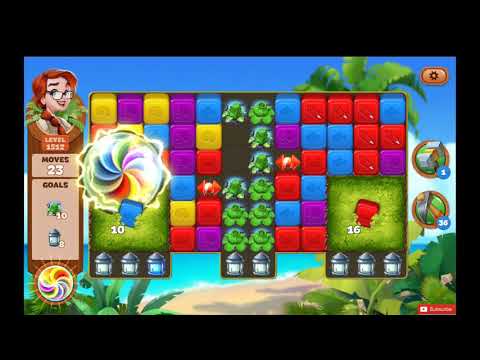 Lost Island Blast Adventure Level 1512 NO BOOSTERS - A S GAMING ✔