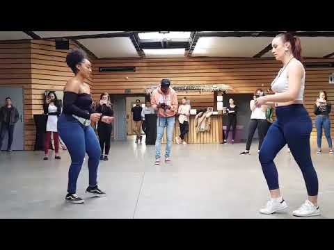 Изабель Крепин и Аделина, Кизомба Леди Стайлинг @ Нэнси Кизомба Фестиваль Isabelle Crepin