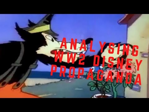 Disney's The Thrifty Pig - Analysing WW2 Propaganda