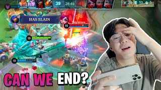 Someone end this game PLEASE.. | Mobile Legends
