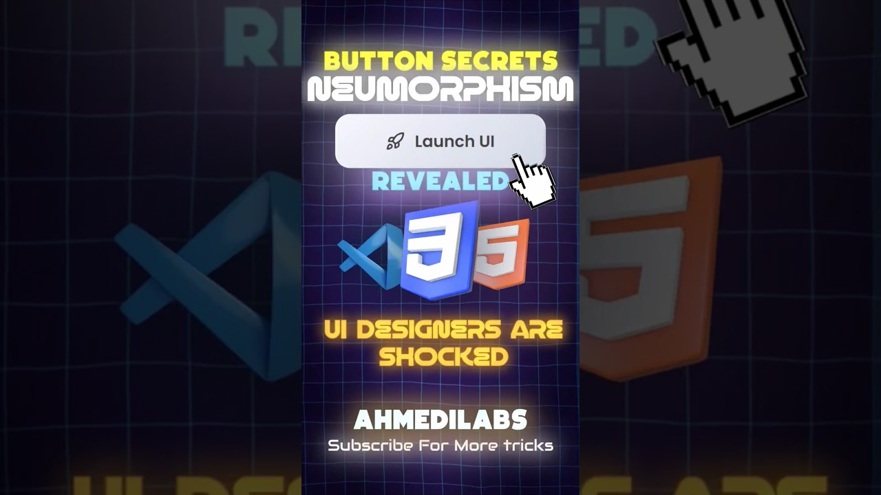Don’t Miss This Soft UI Trick! 😍 | Neumorphism Button Design