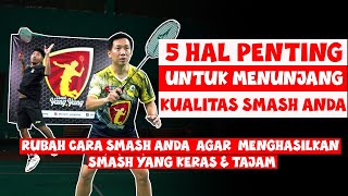 Download lagu INI DIA CARA SMASH YANG BENAR [MENGHASILKAN PUKULAN  AKURAT DAN POWER YANG LUAR BIASA] mp3