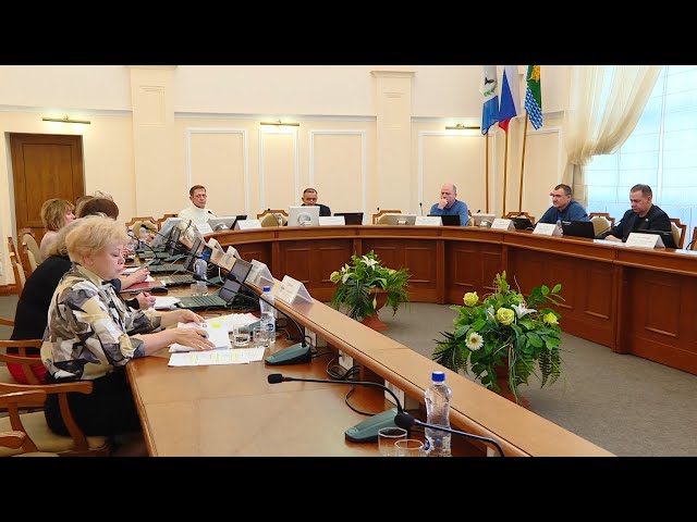 В Ангарске состоялось внеочередное заседание окружной Думы