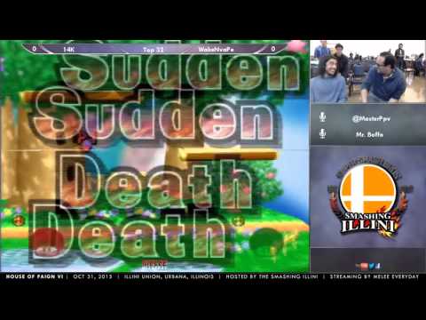 House of Paign VI [10/31/15] - Top 32: WakeNVape (Peach) vs. 14K (Peach)
