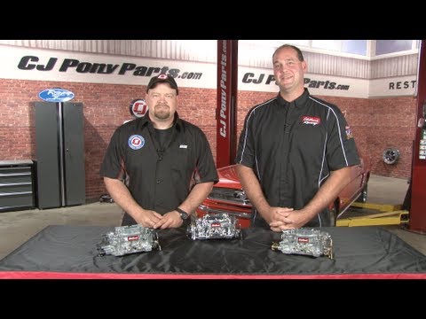 Mustang Edelbrock Carburetors 1965-1985