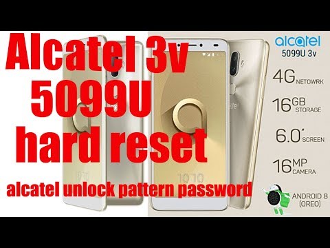 alcatel 3v hard reset