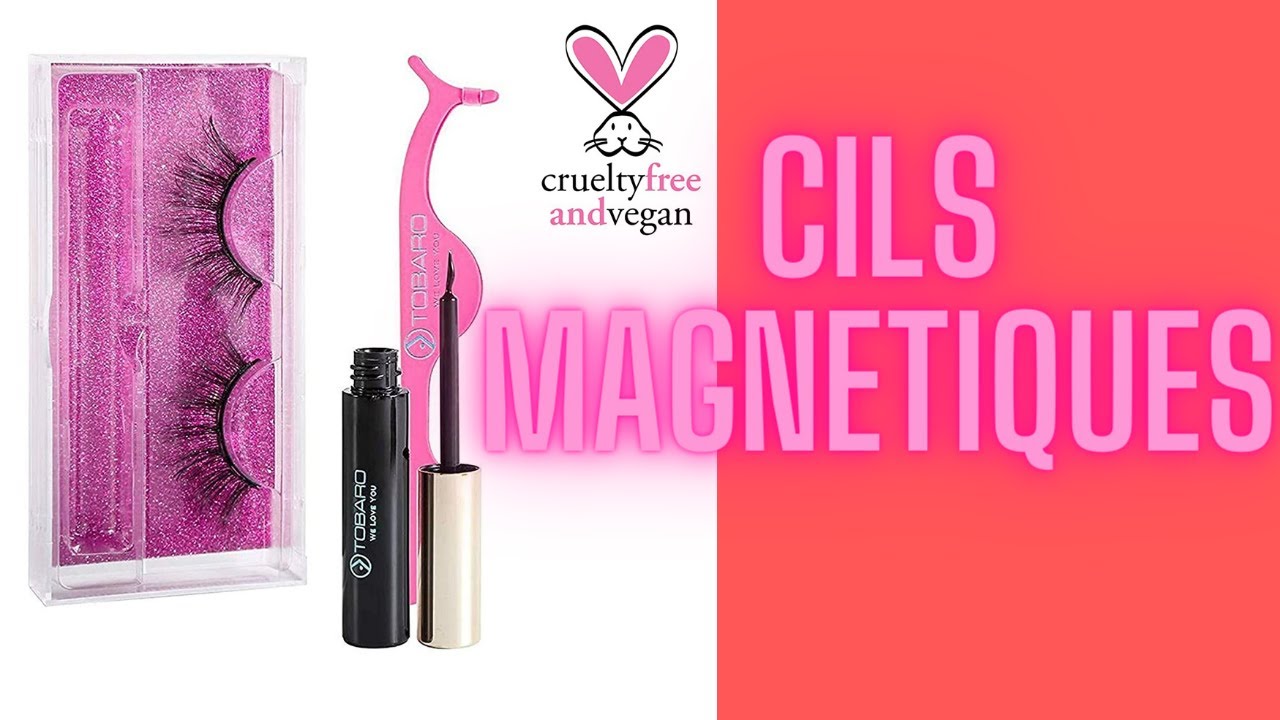 Cils magnetiques et eyeliner - Faux cils - Eyeliner - Cils sans colle