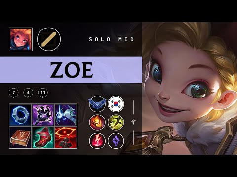 Zoe Mid vs Jayce - KR Diamond Patch 25.24