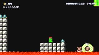 Super Mario Maker - Pit of Evil: P-Break "88" beaten