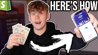 I Tried Shopify Dropshipping For 1 Week With ONLY $75