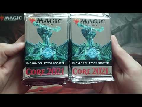 Core 2021 Collector Box Opening | MTG Unboxing | Magic: the Gathering Booster Box