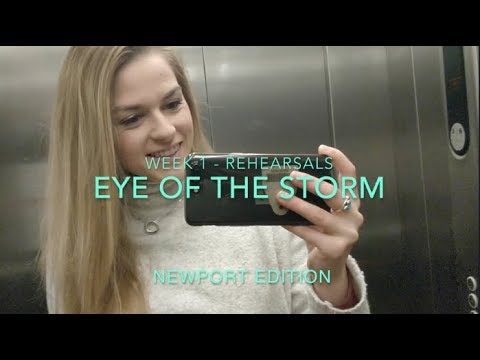 My First VLOG?! - Eye Of The Storm Rehearsals (Newport Edition)