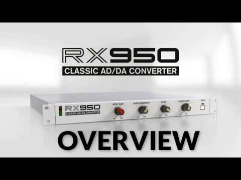 RX950 Classic AD/DA Converter Plugin By (Mathieu Demange) Overview