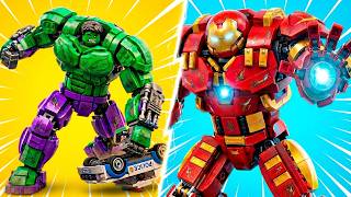 Download lagu Giant Hulk vs Hulkbuster: Ultimate LEGO Battle | ROBO Bricks Channel mp3