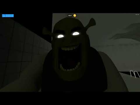 SCARY SHREK IS SWIMMING IN THE POOL MAP! NEXTBOT GMOD