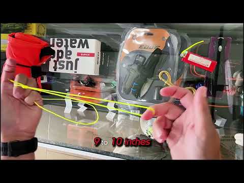 SCUBA Tips | How to Attach an SMB to a Finger Spool