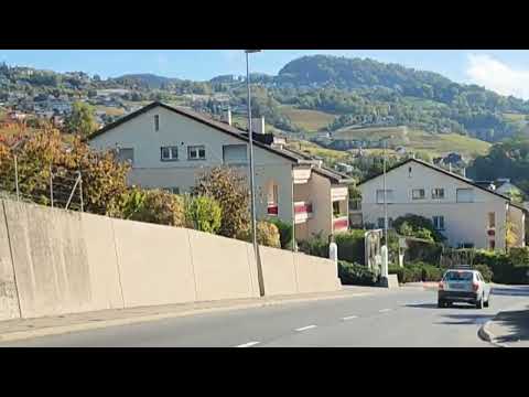 Driving in Switzerland🇨🇭 Lausanne