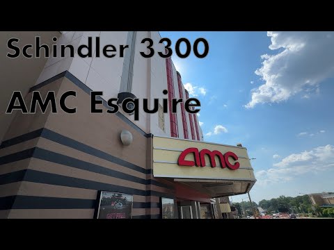 Schindler 3300 MRL Traction Elevator - AMC Esquire 7, Clayton MO