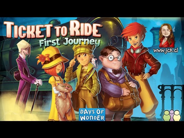 Vídeo relacionado con Asmodee - Ticket to Ride: Primer Viaje - Juego de Mesa para niños y familias - Completo con Mapa, vagones, Tarjetas y entradas - 2-4 Jugadores, 6+ años, 15-30 Minutos, edición en Italiano