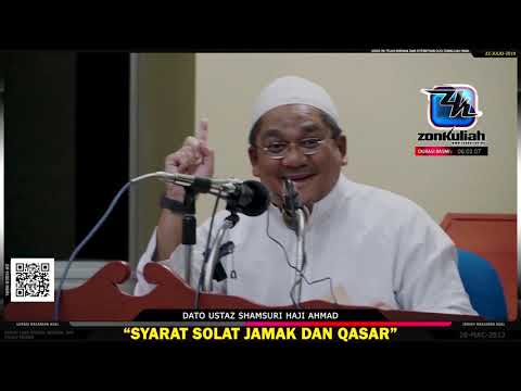 TAZKIRAH : Jamak Dan Qasar Musafir Jom Heboh - Ustaz Shamsuri Haji Ahmad