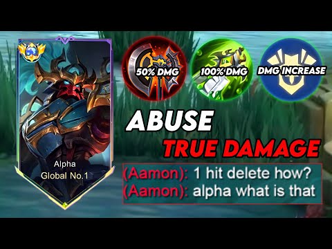ABUSE THIS BEFORE IT GETS NERFED! ALPHA MAX DAMAGE BUILD😱