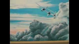 preview picture of video 'Sawyer Airport Mural'