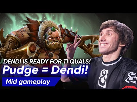 Dendi "MidBorn" TOTALLY destroys Broodmother with Mid Pudge