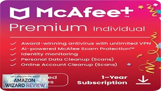 McAfee+ Premium 2024 Individual Plan Unlimited Devices Identity and Pr