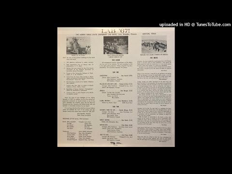 Concertino Lab '67 NTSU One O'Clock Lab Band 1967