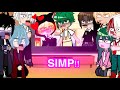 Pro Heroes LOV Inko And Class 1 A React To Can I Kiss You Mha Bnha Gacha Club Life AU