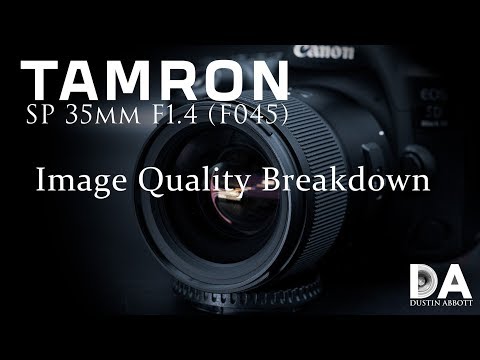 External Review Video BwvQ2uNnO_c for Tamron SP 35mm F/1.4 Di USD Full-Frame Lens (2019)