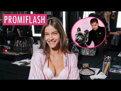 Video Thumbnail: So süß wurde Barbara bei Victoria's-Secret-Show angefeuert