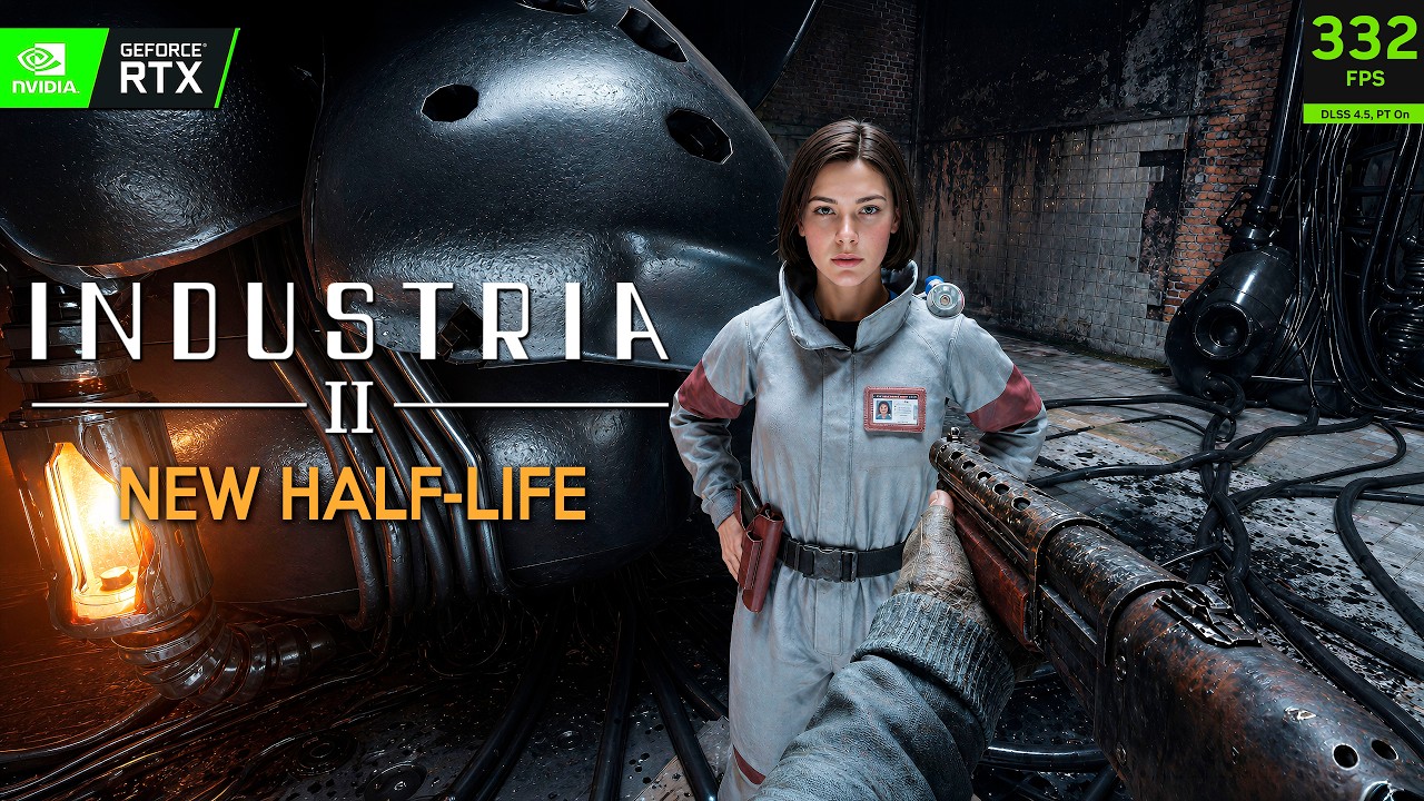 INDUSTRIA 2 First 1 Hour Gameplay RTX 5090 | New 2026 Schizo-Tech Survival Horror like HALF-LIFE